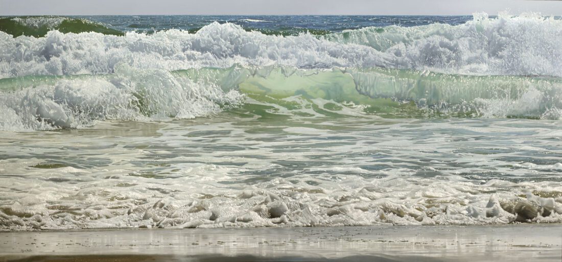 photorealist painter Steve Mills